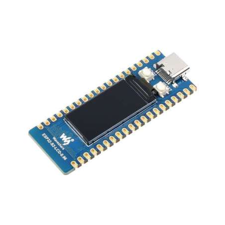 ESP32-S2 MCU WiFi Development Board, 240MHz, 2.4 GHz WiFi,  LCD (WS-20658) Pinout compatible with Raspberry Pi Pico