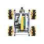 BuildMecar Kit, Smart Building Block Robot with Mecanum Wheels, 5MP Camera, Based on Raspberry Pi Build HAT (WS-21645-A)