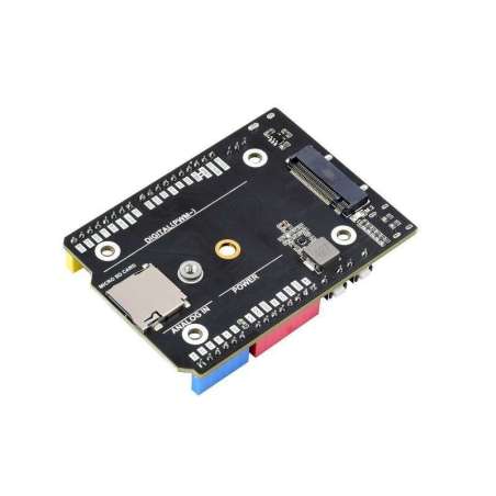 Arduino Compatible Base Board For Raspberry Pi Compute Module 4, HDMI, USB, M.2 Slot (WS-21738)