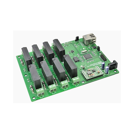 8ETHSSR001-AC/DC (NUMATO) 8 Channel Ethernet Solid State Relay Module