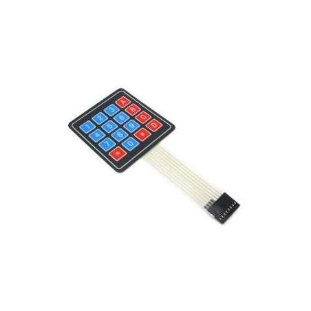 Sealed Membrane keyboard 4x4 Button Pad with Sticker
