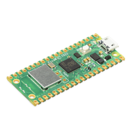 Raspberry Pi Pico W - Pico (RP2040) incl. b/g/n wireless LAN and Bluetooth 5.2. (CYW43439)