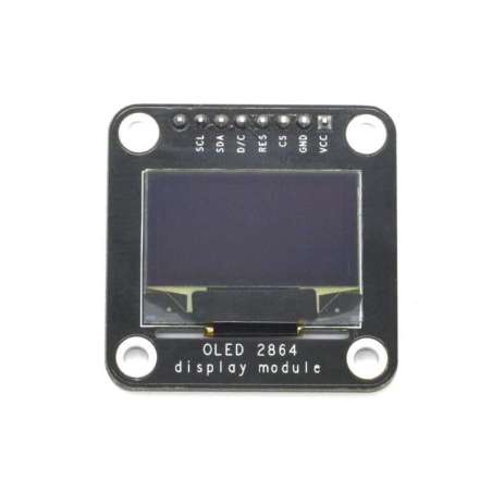OLED 2864 display module 128x64 (SSD1306 I2C,SPI,3V3)