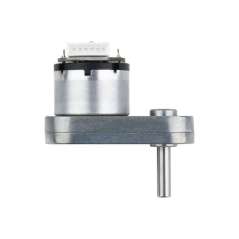 L-shaped Permanent Magnet DC Gear Motor, Magnetic Hall Encoder, All-metal Gear Motor (WS-22346)
