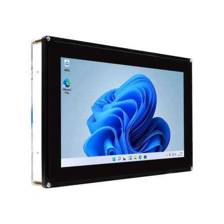 10.1inch Capacitive Touch Screen LCD (F) with Case, 1024×600, HDMI, Various Systems & Devices Support (WS-22789)