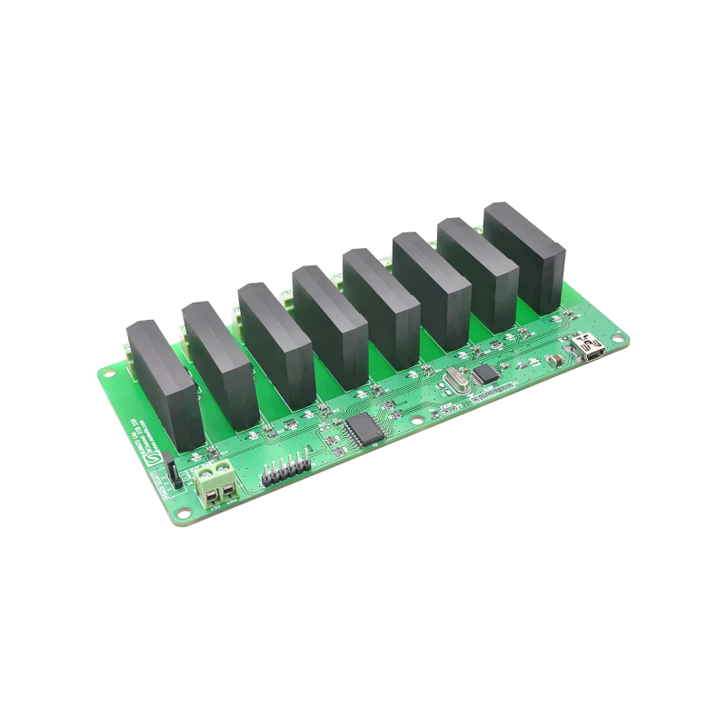 8 Channel USB Solid State Relay Module (SSR80001-DC)