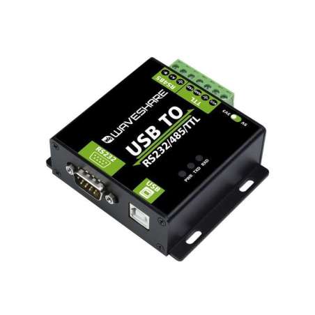 CH343G USB TO RS232/485/TTL Interface Converter, Industrial Isolation (WS-22547)