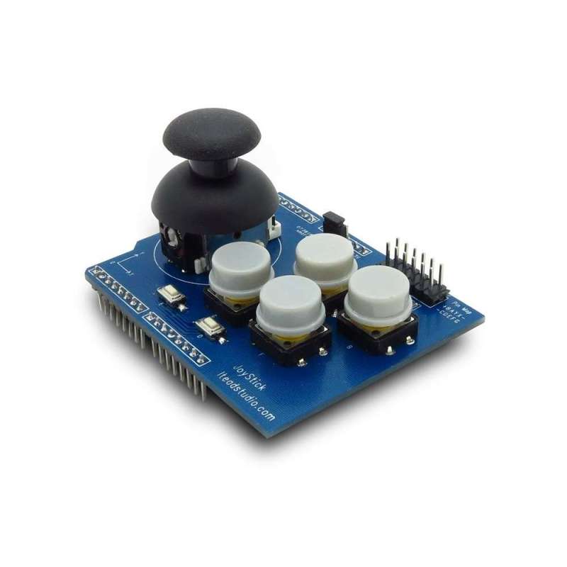 JOYSTICK ARDUINO SHIELD  7xmomentary buttons + 2-axis thumb joystick