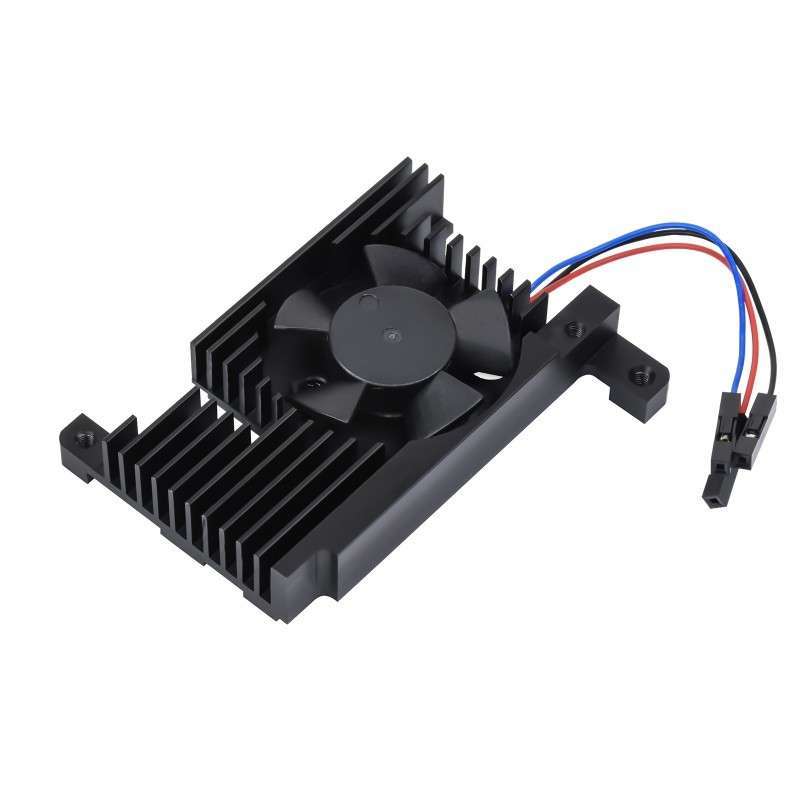 Dedicated All-In-One aluminum alloy cooling fan for Raspberry Pi 4B ...