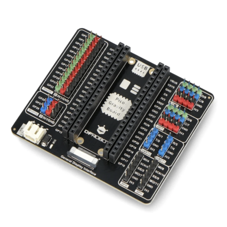 Gravity: Expansion Board for Raspberry Pi Pico (DFR0848)