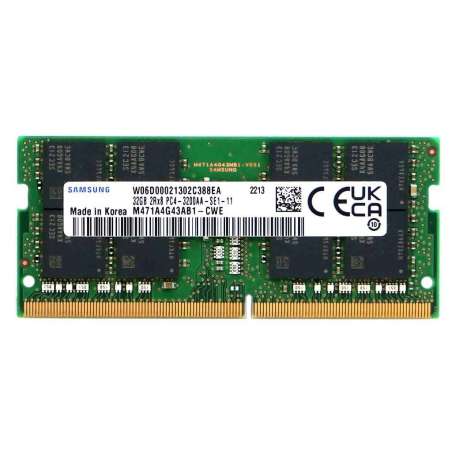 Samsung 32GB DDR4 PC4-25600 SO-DIMM for Odroid H3/H3+ (G220819105895)
