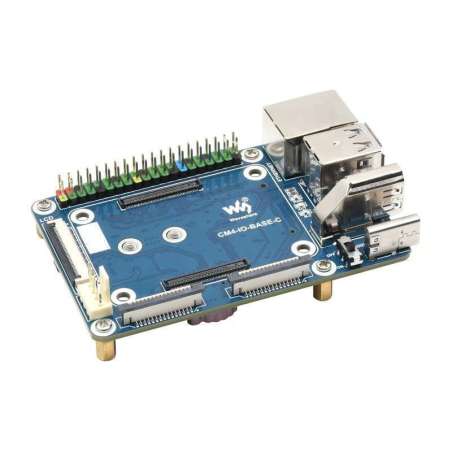 Mini Base Board (C) Designed for Raspberry Pi Compute Module 4 (WS-23228)