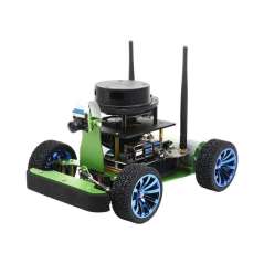 JetRacer Professional Version ROS AI Kit, Dual Controllers AI Robot, Lidar Mapping, Vision Processing  (WS-23524)