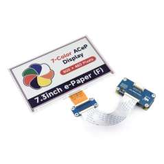 7.3inch ACeP 7-Color E-Paper E-Ink Display Module, 800×480 Pixels, SPI Communication (WS-23434)
