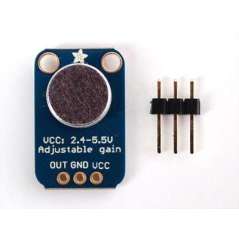 Electret Microphone Amplifier MAX4466 Adjustable Gain (Adafruit 1063)
