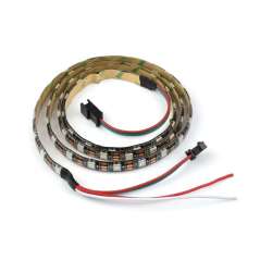 WS2812 Digital RGB LED Strip, High brightness, Energy-saving And Low power consumption, Cuttable,Programmable (WS-23414)