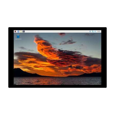 10.1inch Capacitive Touch Display, Optical Bonding Toughened Glass Panel, 1280×800, IPS, HDMI Interface (WS-23739)