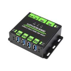 Industrial grade USB HUB, Extending 4x USB 3.2 Ports, Switchable dual hosts, Multi Protections (WS-23929)