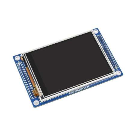 3.2inch 320x240 Touch LCD (D), With Touch Panel And Stand-Alone Controllers (WS-16498)