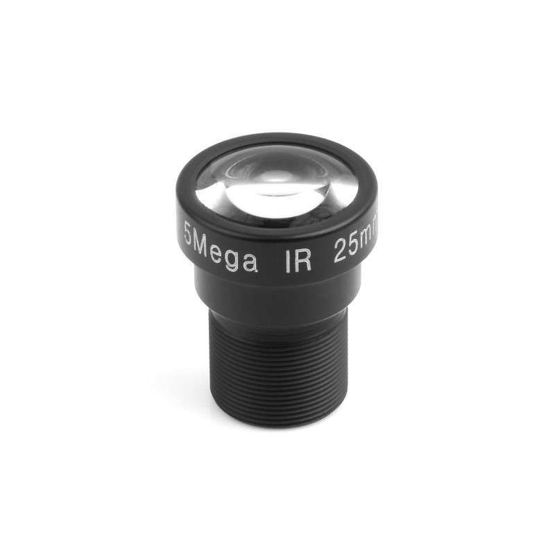 M12 Long Focal Length Lens, 5MP, 25mm Focal length, Large Aperture