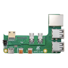 Raspberry Pi Zero board adapter with 4B interface Zero to Pi4 Expansion Board (ER-RPA82315A)