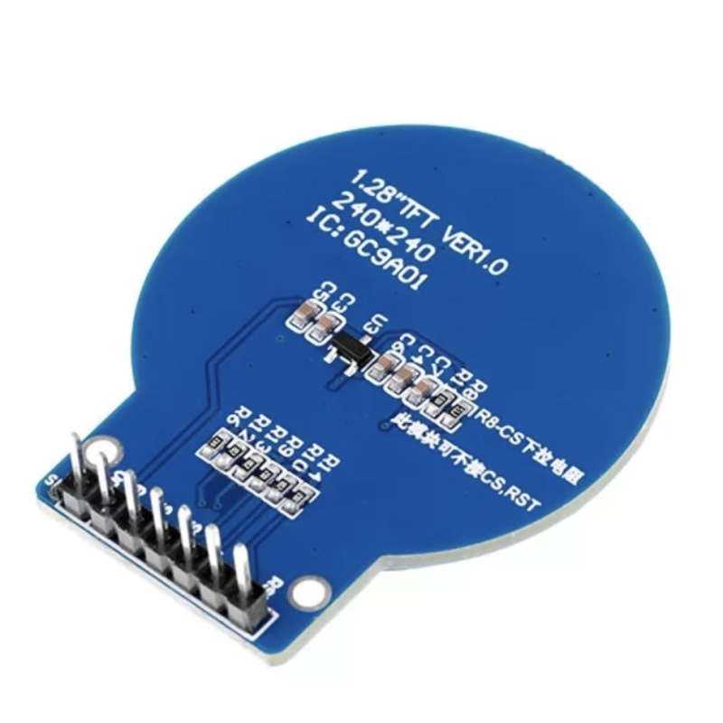 1.28 inch round LCD module GC9A01 240x240 LCD Display (ER-DIS12824L)