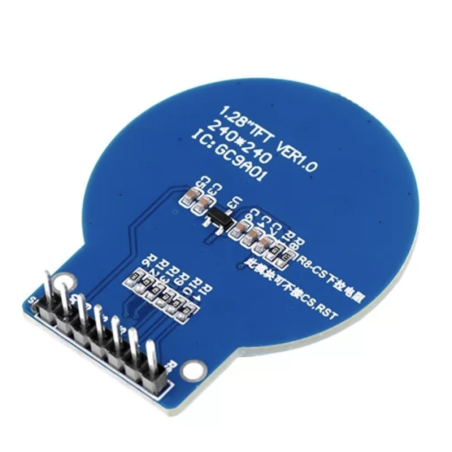 1.28 inch round LCD module GC9A01 240x240 LCD Display (ER-DIS12824L)