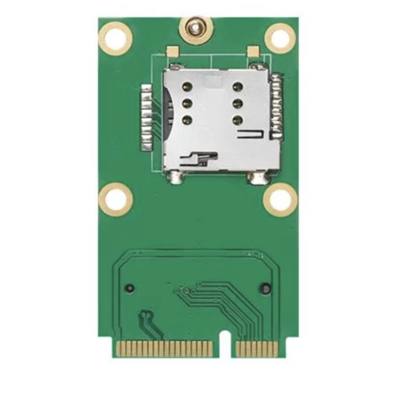 Mini Pcie To M Ngff Key B G Adapter With Sim Card Slot Er Acc A