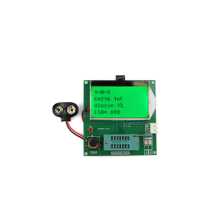 GM328A Transistor Tester (ER-TET32812T) detect NPN,PNP,Bipolar transistor,N Channel and P Channel MOS Field,...