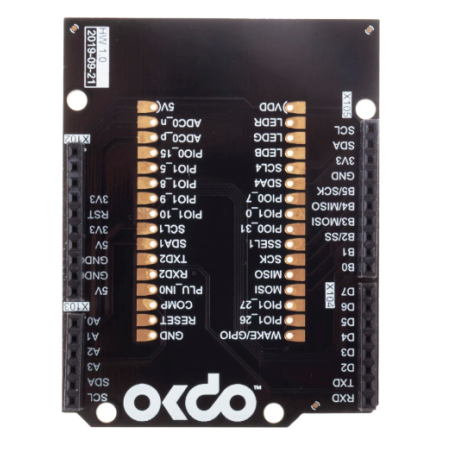 OKdo E1 Expansion Board - for E1 Development Board  NXP LPC55S69JBD100