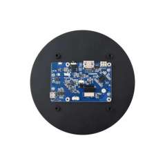 5inch HDMI Round Touch Display, 1080 × 1080, IPS, 10-Point Touch, Optical Bonding Toughened Glass (WS-24369)