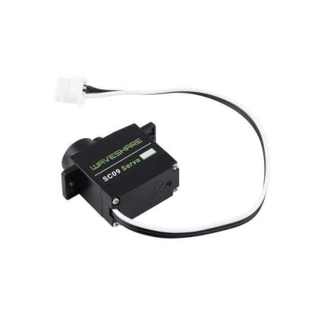 2.3kg Dual-axis Serial Bus Servo, Two-way, Servo/Motor Mode Switchable, Conpact Size, 300° Rotation  (WS-24440)