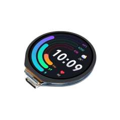RP2040 Board, with 1.28inch Round Touch LCD, Compact size, Accelerometer And Gyroscope Sensor (WS-24580)