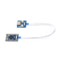 Waveshare RP2040-Tiny Development Board KIT, Official RP2040 Dual Core + USB Port Adapter Board (WS-24665)