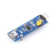 PL2303 USB To UART (TTL) Communication Module,  Mini USB Connector (WS-24680)