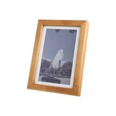 7.3inch ACeP 7-Color E-Paper with Solid Wood Photo Frame, Ultra-long Standby, 800 × 480 (WS-24708)