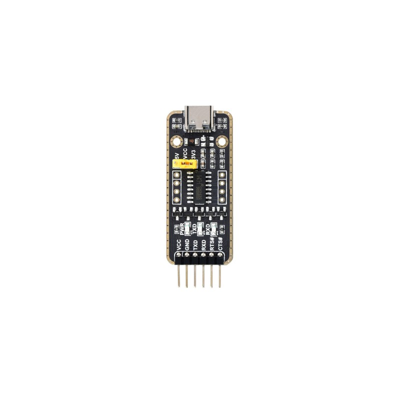 USB To UART Module, CH343  USB Type-C Connectors, High Baud Rate Transmission (WS-21443)