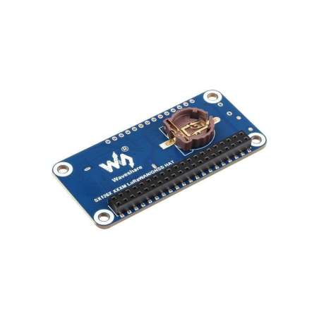 SX1262 LoRaWAN Node Module For Raspberry Pi, Magnetic CB Antenna, 433/470MHz, Basic Version (WS-24655)