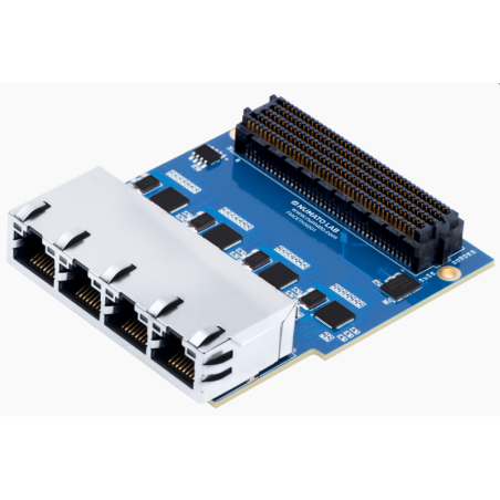4 Port Gigabit Ethernet FMC Module (NU-NLFMCET001)