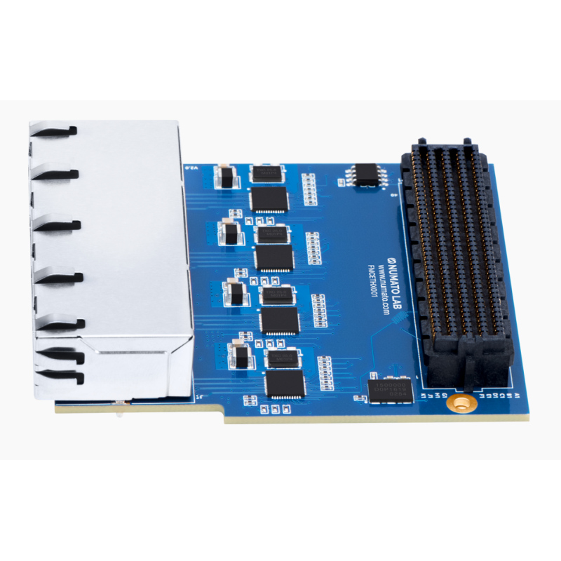 4 Port Gigabit Ethernet FMC Module (NU-NLFMCET001)