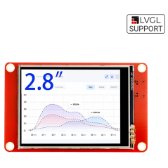 ESP32 display-2.8 Inch HMI 240x320 Display SPI TFT LCD Touch Screen Compatible with Arduino/LVGL (ER-DIS04028H)