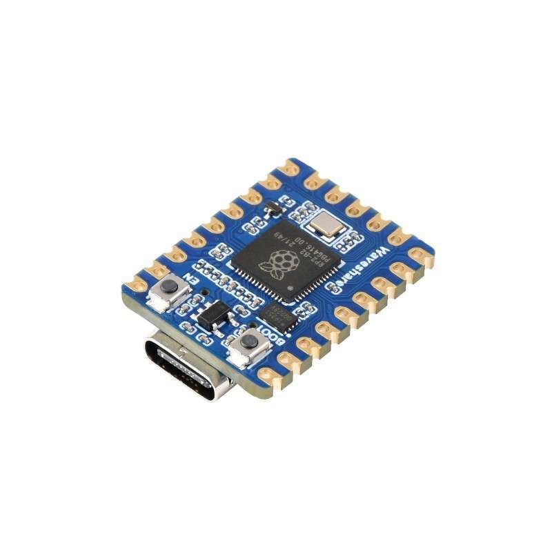 Waveshare Rp2040 Matrix Development Board Onboard 5×5 Rgb Led Matrix Based On Official Rp2040 8326