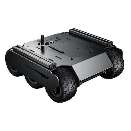 Flexible And Expandable 6x4 Off-Road UGV, Extension Rails and ESP32 Slave Computer, 6wheels 4WD Mobile Robot Chassis (WS-25077)