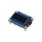 0.96inch RGB OLED Display Module, 64×128 Resolution, 65K Colors, SPI Interface (WS-25133)