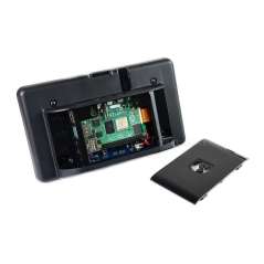7inch Capacitive Touch Display, DSI Interface, IPS Screen, 800×480, 5-Point Touch, with case (WS-25270)