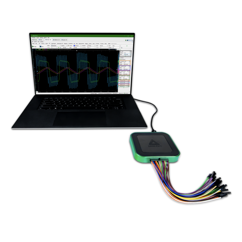 Analog Discovery 3 125 MS/s USB Oscilloscope, Waveform Generator