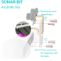 ELECFREAKS  Sonar:bit  (EF04089)  ultrasonic module 3-5V  for micro:bit BBC