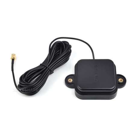 GNSS L1+L2+L5 Multi-GNSS & Multi-Frequency Active Antenna, SMA-J, Supports Multi-GNSS Positioning Systems (WS-25482)