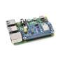 LC29H Series Dual-band GPS Module for Raspberry Pi, Dual-band L1+L5 Positioning, (DA) GPS/RTK HAT (WS-25279)