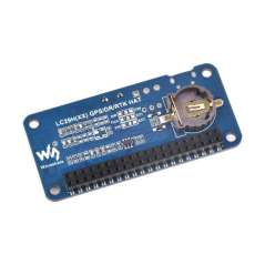 LC29H Series Dual-band GPS Module for Raspberry Pi, Dual-band L1+L5 Positioning, (BS) GPS/RTK HAT (WS-25280)